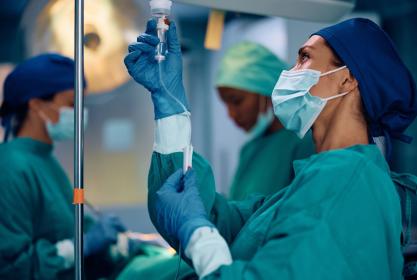 Infirmière dans un hôpital