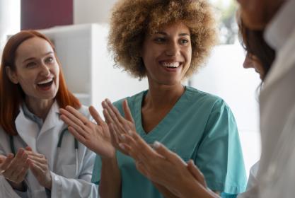 Infirmiers qui rigolent
