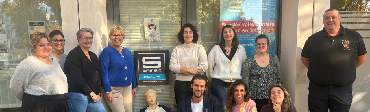 Participants de la formation AFGSU2 à Rennes