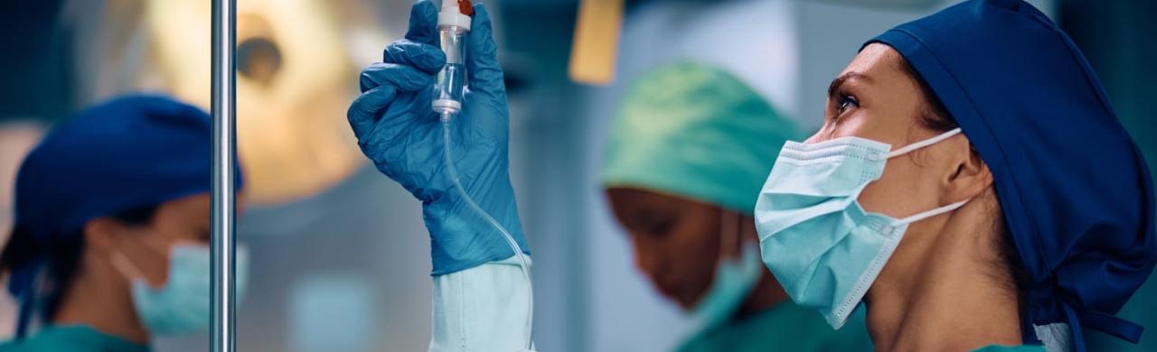 Infirmière dans un hôpital