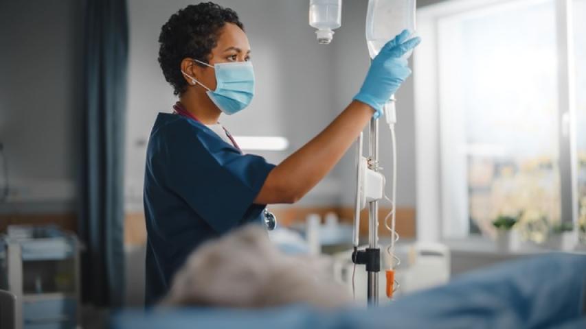 Infirmier IDE dans un hôpital